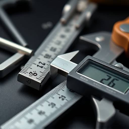 Measuring tape and caliper